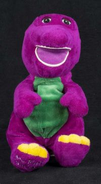 My First Barney the Dinosaur Stuffed Animal Plush Toy